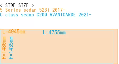 #5 Series sedan 523i 2017- + C class sedan C200 AVANTGARDE 2021-